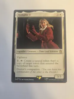 MTG Universes Beyond: Doctor Who Romana II 0027 NM Rare - Image 1