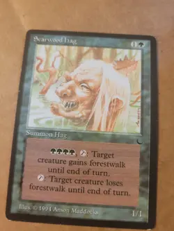 Scarwood Hag The Dark MTG Magic The Gathering 1994 Green LP BULK DISCOUNT - Image 1
