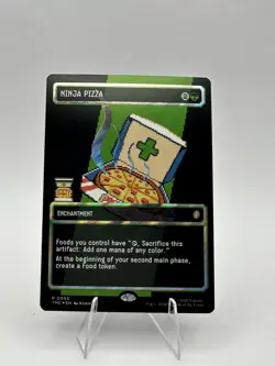 Ninja Pizza (Surge Foil) Commander: Teenage Mutant Ninja Turtles Foil - Image 1