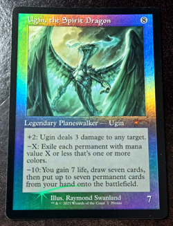 MTG. Ugin, the Spirit Dragon ⭐Retro Foil⭐ Secret Lair Magic the Gathering NM/M - Image 1