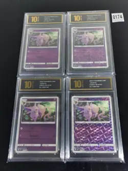 CBB2C 05 07 /14 - Gem Pack Vol 2 - Espeon Pokemon Karte Chinese -Pyxis gold 10 - Image 1