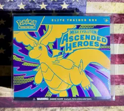 Pokemon TCG Ascended Heroes Elite Trainer Box (ETB) NEW SEALEDw/Plastic Case🔥🐉 - Image 1