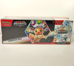 Pokemon Prismatic Evolutions Surprise Box & Booster Bundle 2-Pack Sam's Club - Image 1