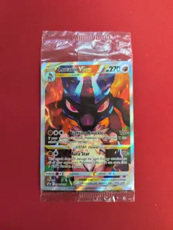 SEALED Pokemon Crown Zenith Black Star Promo Lucario VSTAR SWSH291 Holo MINT - Image 1