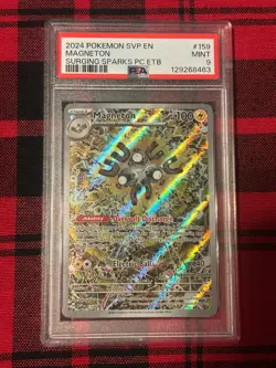 Magneton #159 Black Star Promo Pokemon Center Stamp PSA 9 ⚡ - Image 1