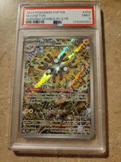 Magneton #159 Black Star Promo Pokemon Center Stamp PSA 9 ⚡ - Image 3