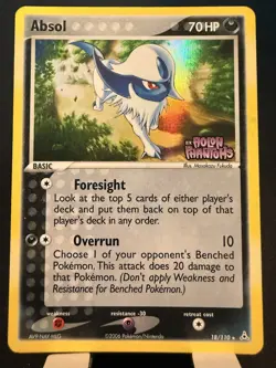 Absol 18/110 Holon Phantoms Reverse Holo Pokemon TCG - Image 1