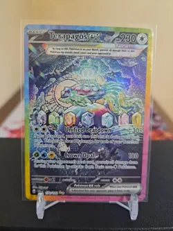Pokemon TCG Terapagos EX SCR 170/142 NM Stellar Crown Chase Free Shipping in US - Image 1