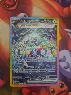 Pokemon TCG Terapagos EX SCR 170/142 NM Stellar Crown Chase Free Shipping in US - Image 3