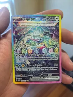 Pokemon TCG Terapagos EX SCR 170/142 NM Stellar Crown Chase Free Shipping in US - Image 4