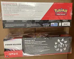 Pokemon Prismatic Evolutions Surprise Box & Booster Bundle Sam's Club - LOT OF 2 - Image 2