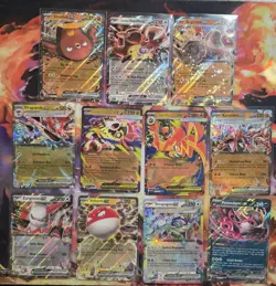 Ascended Heroes Lot of 11 Mega EX & Ex Pokemon Cards - NM - Image 1