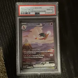 Pokemon Charizard ex Special Illustration Rare PSA 10 199/165 SV151 Holo - Image 1