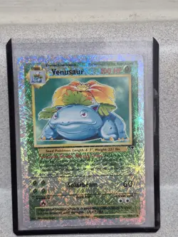 2002 Pokemon Legendary Collection Venusaur 18/110 Reverse Holo Foil WOTC LP - Image 2