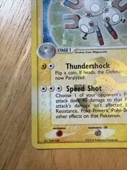 Pokemon TCG Magneton - 27/112 - Pokemon Ex FireRed LeafGreen Reverse Holo NM - Image 4
