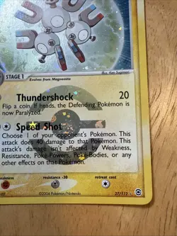 Pokemon TCG Magneton - 27/112 - Pokemon Ex FireRed LeafGreen Reverse Holo NM - Image 5