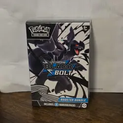 Pokemon Scarlet & Violet Black Bolt Booster Bundle Box - 6 Booster Packs - Image 1