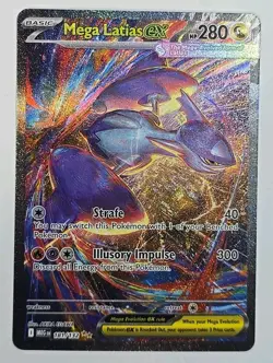Pokemon Mega Latias ex Mega Evolution 181/132 Special Illustration Rare TCG - Image 3