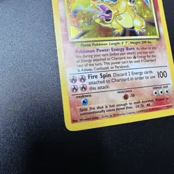 Charizard Base Set Unlimited Holo Rare 4/102 Pokemon TCG LP - Image 5