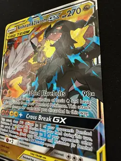 Pokemon TCG Reshiram & Zekrom GX 157/236 Cosmic Eclipse Tag Team NM - Image 2
