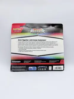 Pokemon TCG Scarlet Violet Prismatic Evolutions Tech Sticker Collection Sylveon - Image 2