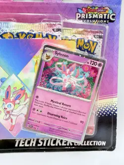 Pokemon TCG Scarlet Violet Prismatic Evolutions Tech Sticker Collection Sylveon - Image 3