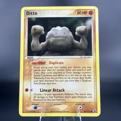 Ditto Geodude 62/113 Pokemon TCG - EX Delta Species (LP) - Image 1
