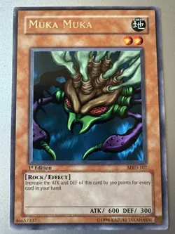 Yugioh! LP Muka Muka - MRD-107 - Rare - 1st Edition Lightly Played, English - Image 1