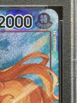 One Piece 2022 Op01 ENG Nami Alt Art #016 Pre-Errata PSA 9 - Image 4