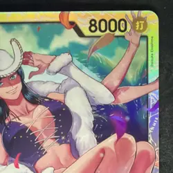 Ms. All Sunday OP14-084 SR Full Art Holo 8000 Power OP14 One Piece CCG Japanese - Image 3