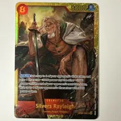 Silvers Rayleigh OP08-118 Secret Rare Foil Two Legends One Piece CCG - Image 1