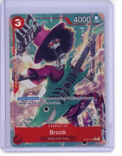 Brook ST21-012 Alt Art Parallel One Piece TCG - NM - Image 1