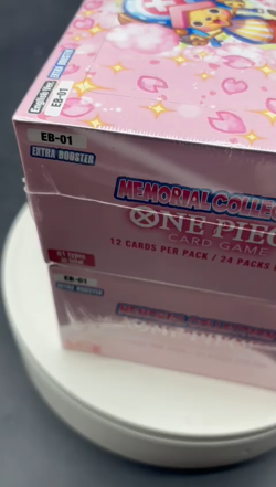 Lot of (2) One Piece TCG EN EB-01 Memorial Collection Booster Boxes SEALED - Image 2