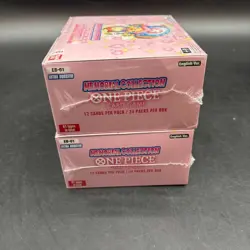 Lot of (2) One Piece TCG EN EB-01 Memorial Collection Booster Boxes SEALED - Image 5