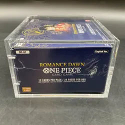 One Piece TCG OP-01 Romance Dawn Wave 1 Blue Bottom Booster Box SEALED - Image 4