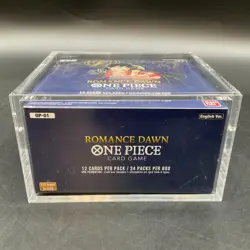 One Piece TCG OP-01 Romance Dawn Wave 1 Blue Bottom Booster Box SEALED - Image 5