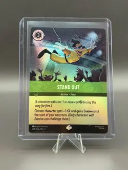 Disney Lorcana Goofy-Stand Out Epic Fabled Emerald Holo 213/204 Action - Image 1
