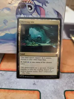 Thriving Isle (Surge Foil) 0078 - TMC Teenage Mutant Ninja Turtles TMNT MTG NM - Image 1