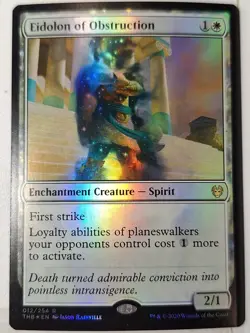 Eidolon of Obstruction - FOIL - Theros: Beyond Death - Magic the Gathering MTG - Image 1
