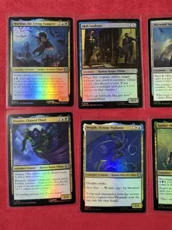 Multi-Color Gold Foil Lot - Marvel’s Spider-Man SPM MTG Magic Gathering 10 Cards - Image 2