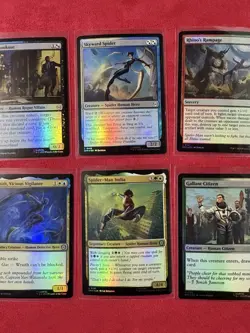 Multi-Color Gold Foil Lot - Marvel’s Spider-Man SPM MTG Magic Gathering 10 Cards - Image 3