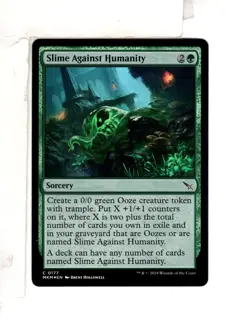 MTG SkeenAB Slime Against Humanity FOIL from MKM. NM. - Image 1