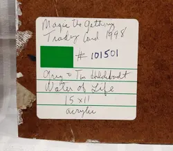 Magic The Gathering ORIGINAL ART - Hildebrandt Brothers - Braidwood Cup - MTG - Image 4