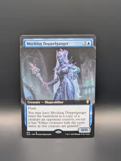 MTG - Mocking Doppelganger - EXTENDED ART - Creature (Shapeshifter) - CLB #617 - Image 1