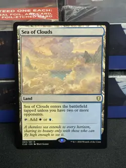 Sea of Clouds MTG Commander Legends Battle for Baldurs Gate CLB Unplayed NM #360 - Image 1