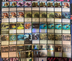 MTG - 60 CARD TURTLE TOUGHNESS MATTERS DECK - UNNATURAL GROWTH, TETSUKO, LION ~ - Image 1