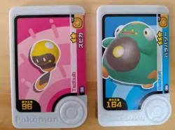 Tadbulb Bellibolt Mezastar Frienda Pokemon Card Japanese Pick Tag Tip - Image 1