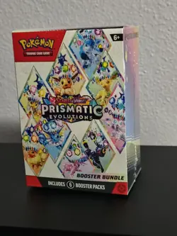 Pokemon TCG: S&V Prismatic Evolutions Booster Bundle (6pks) Factory Sealed - Image 2