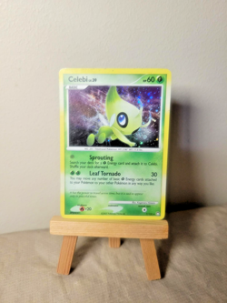 2007 Pokemon Mid-Era Rare Holo Celebi LV.39 (7/123) Mysterious Treasures (LP) - Image 2