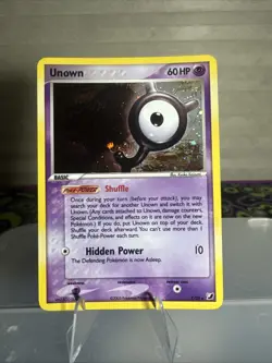 Pokemon TCG Unseen Forces Unown (Y) Y/28 Rare Holo Near Mint - Image 1